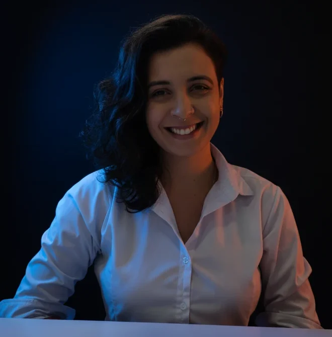 Retrato de Jéssica Vasconcelos.